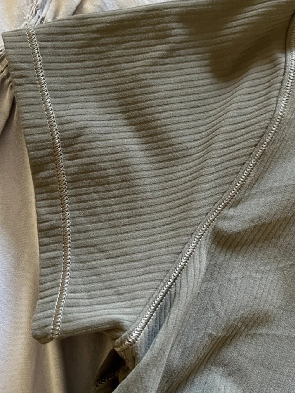 Lululemon All It Takes Ribbed Nulu Short Sleeve Tee Nomad Size 6